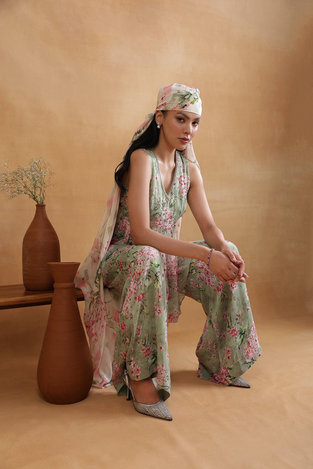 Avira Peplum Set