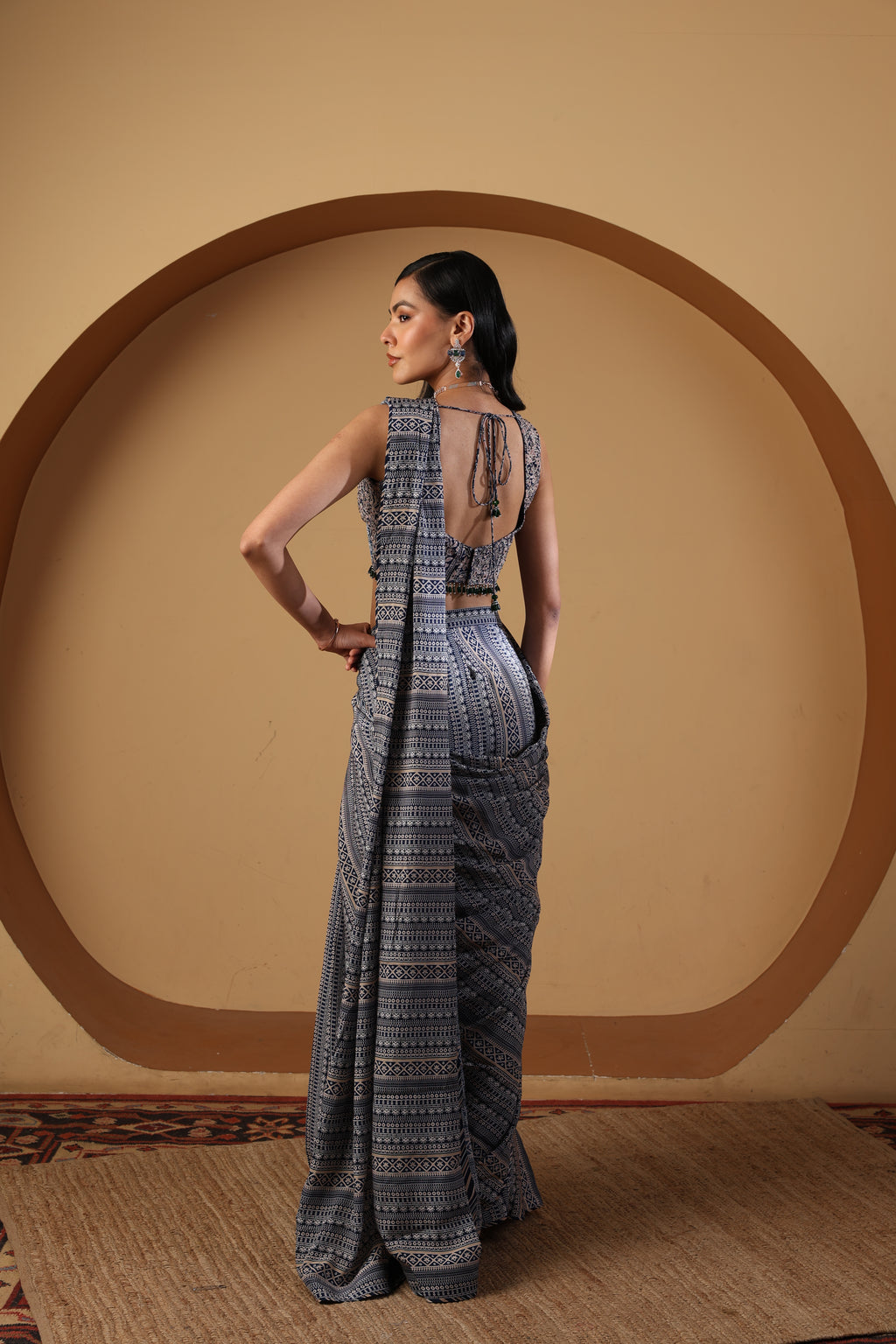 Merlin Saree Set