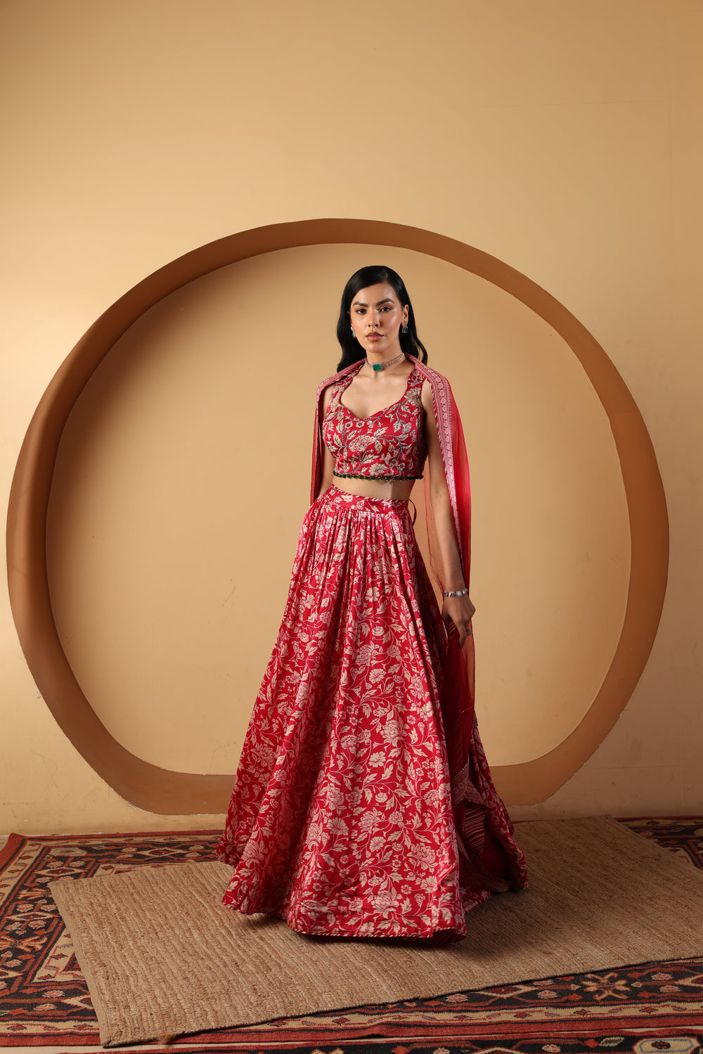 Pheonix Lehenga Set