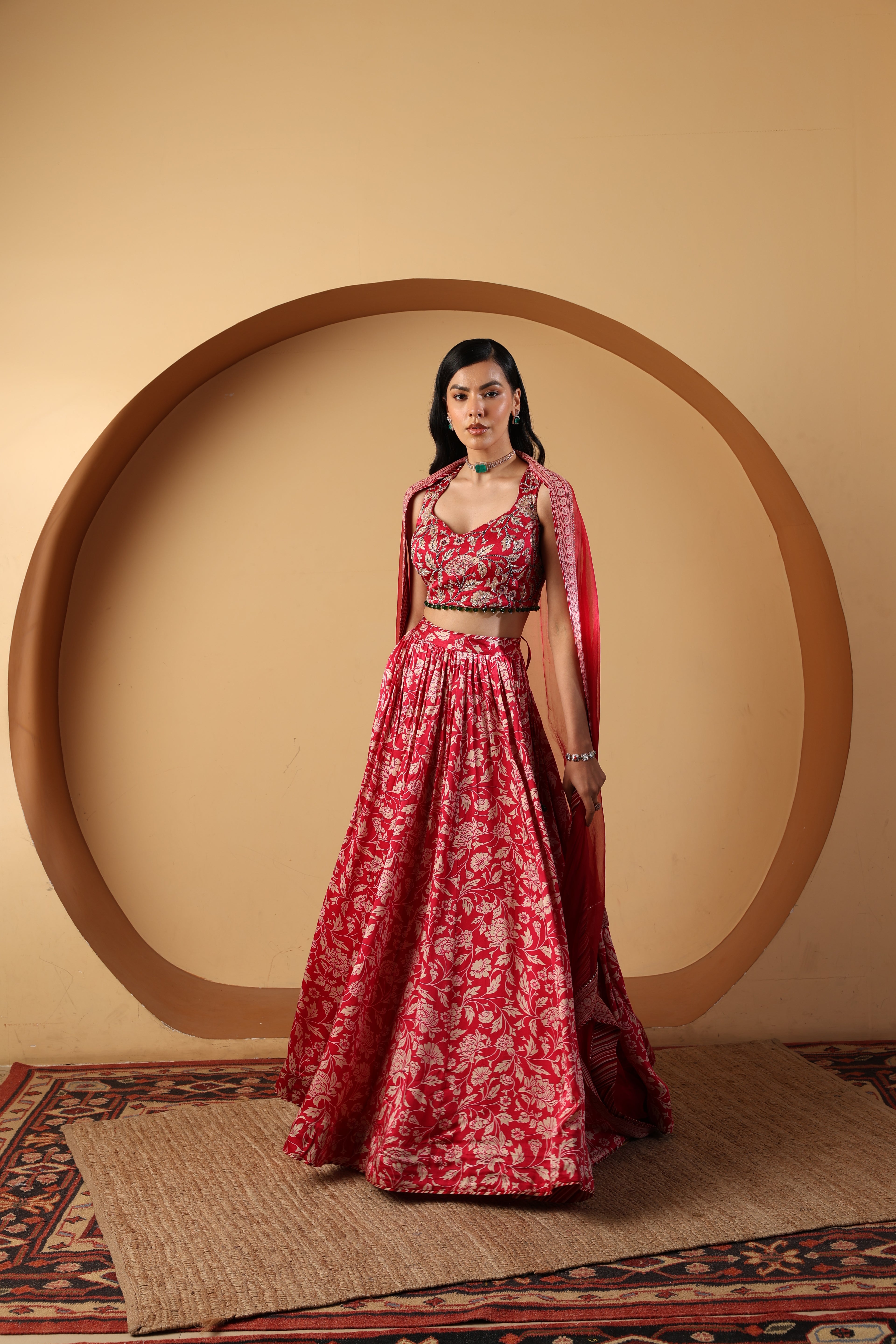 Pheonix Lehenga Set