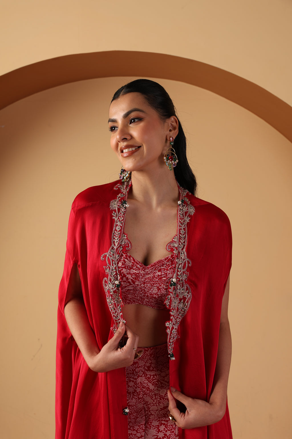 Dove Sharara & Cape Set