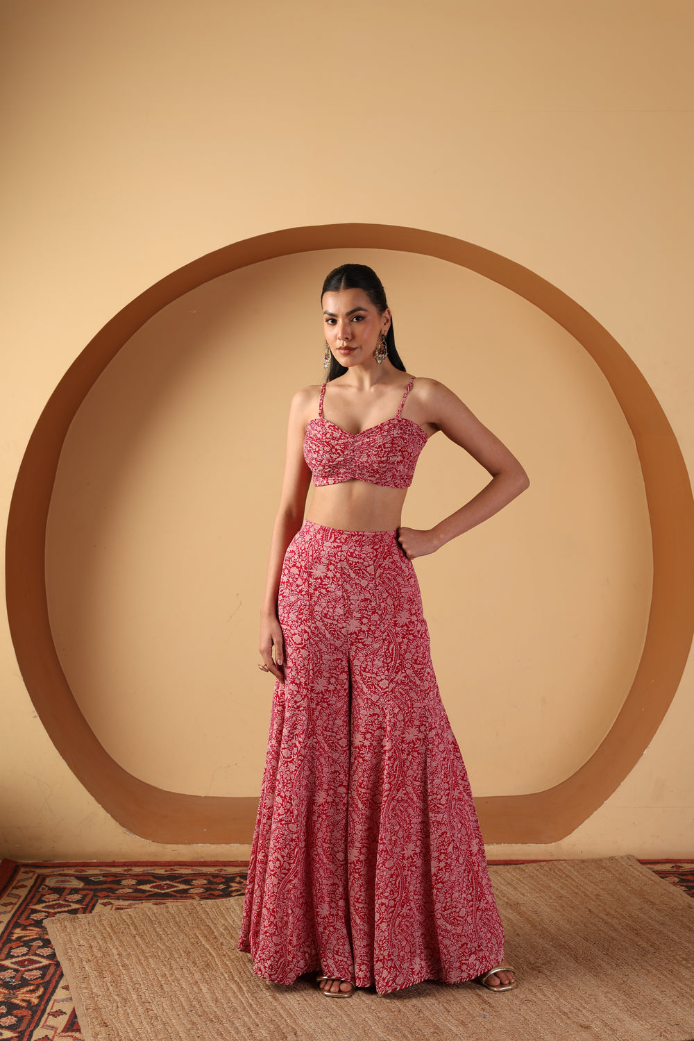 Dove Sharara & Cape Set