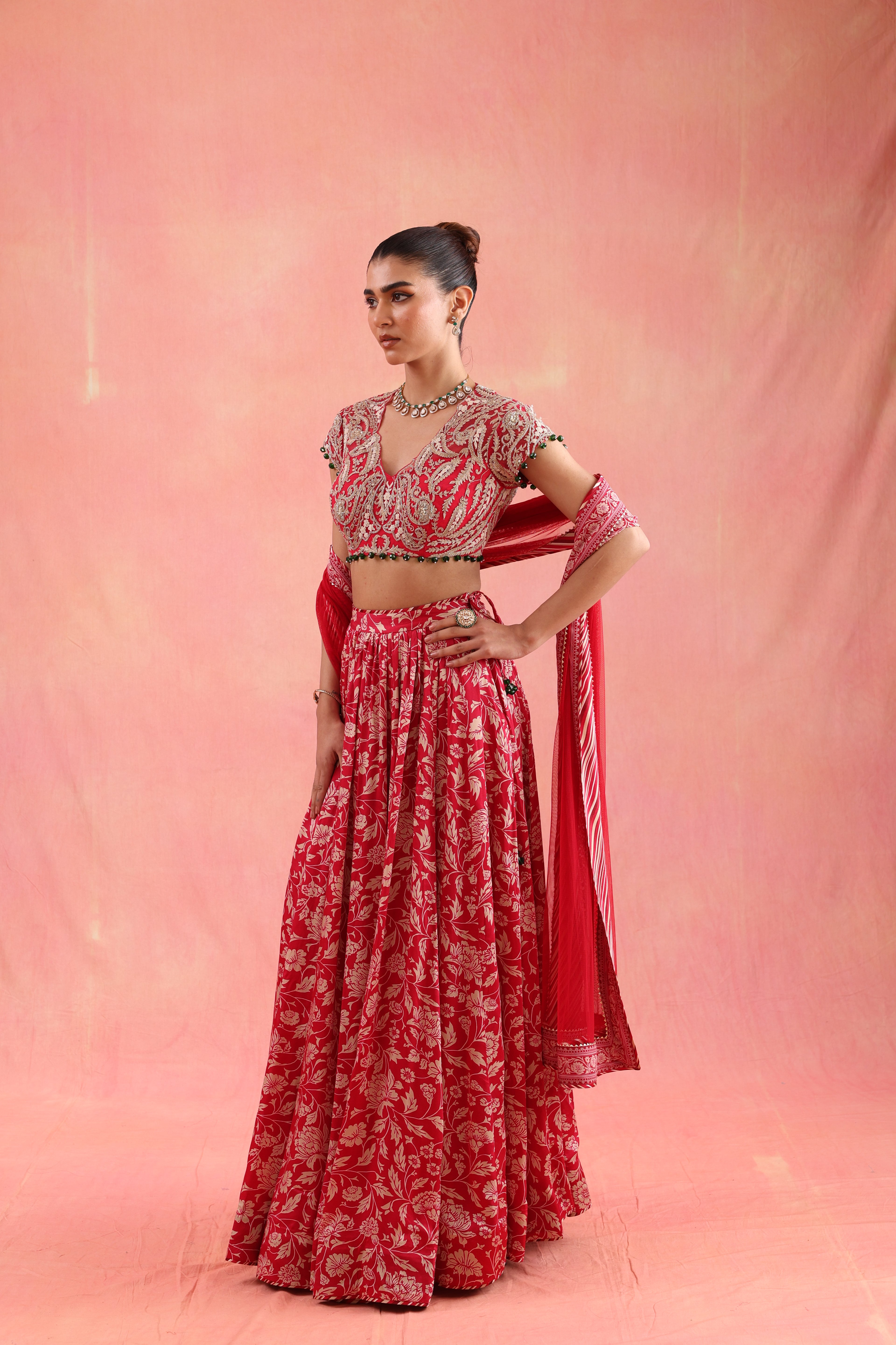 Soft Power Lehenga Set