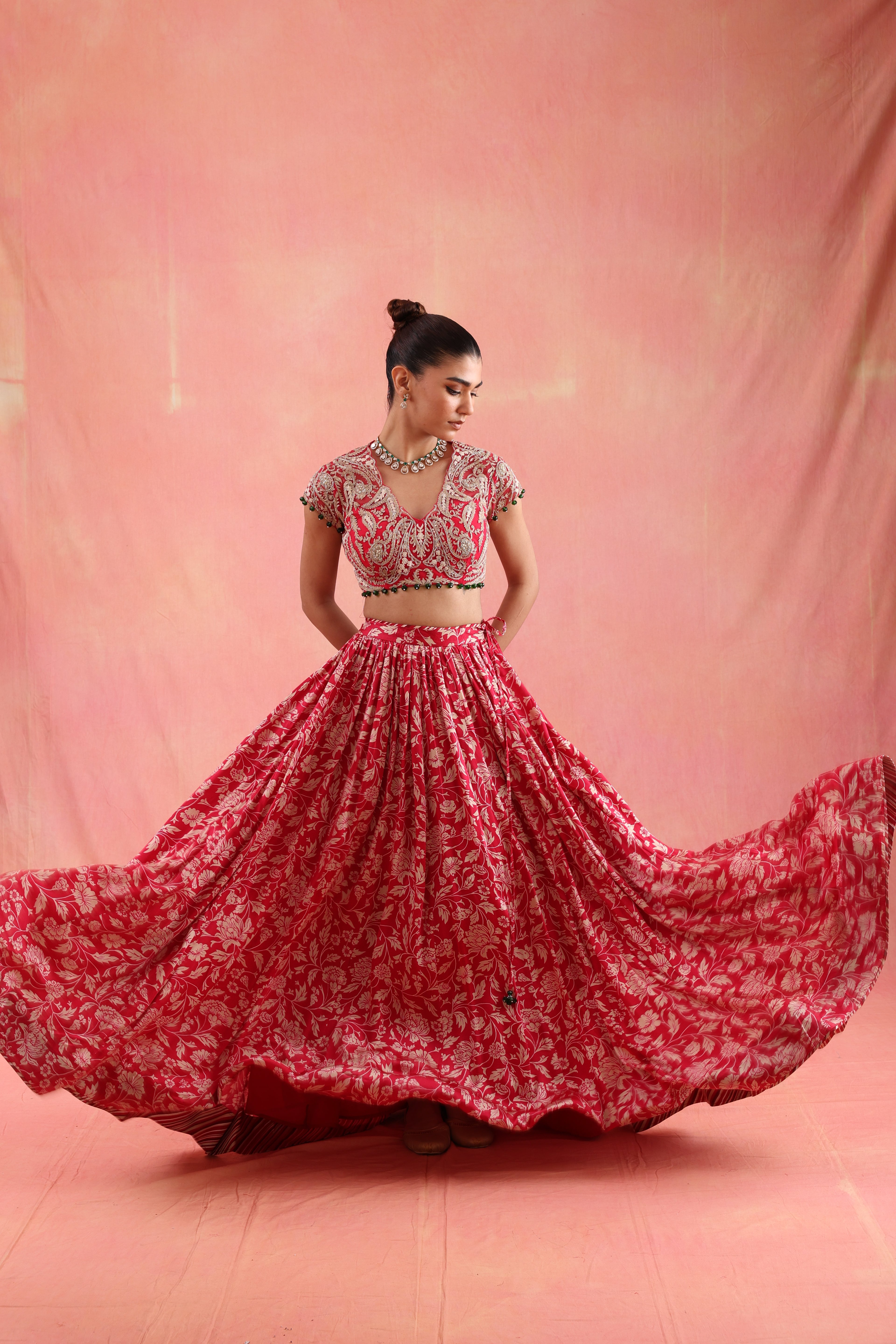 Soft Power Lehenga Set