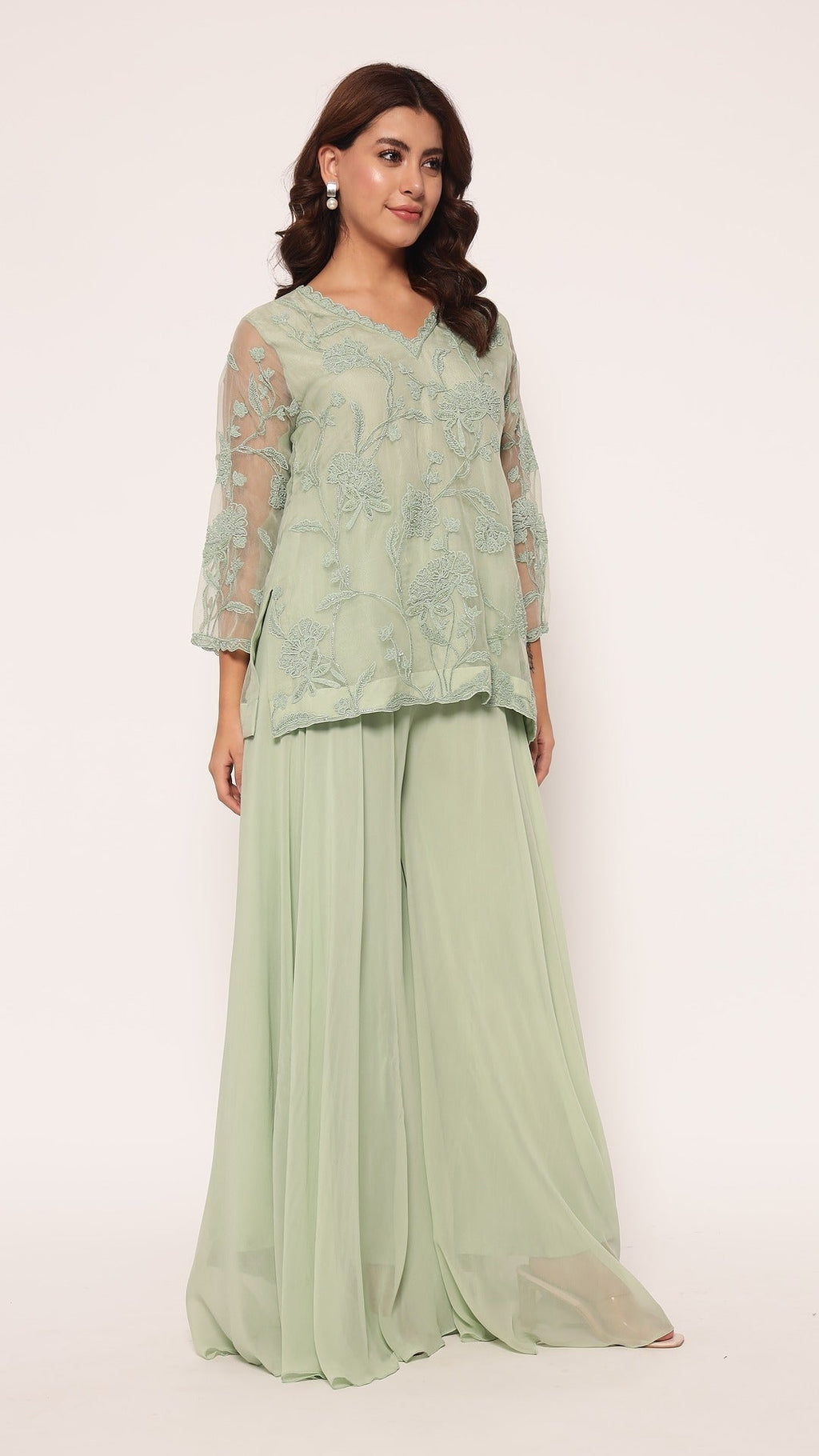 Jade Mint Green Short Suit