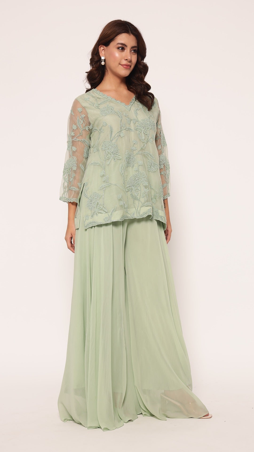 Jade Mint Green Short Suit