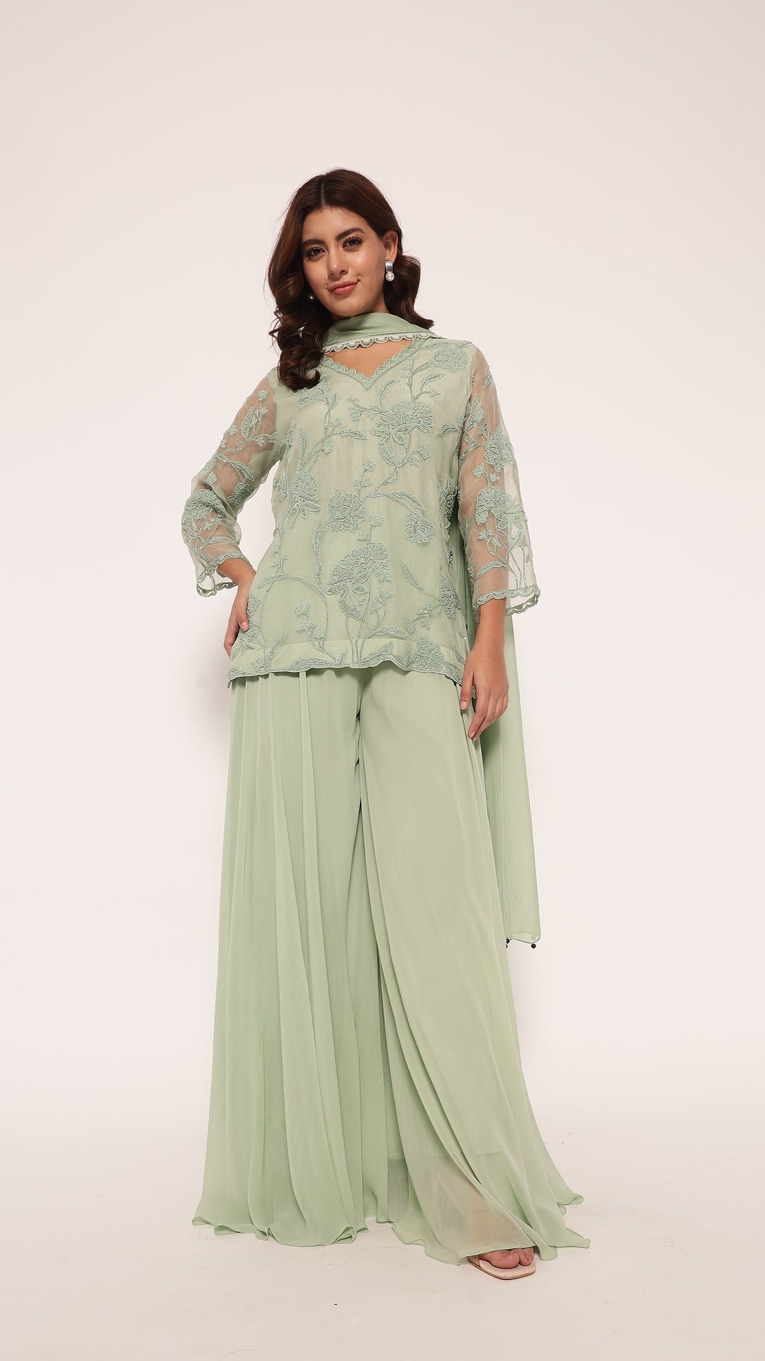 Jade Mint Green Short Suit