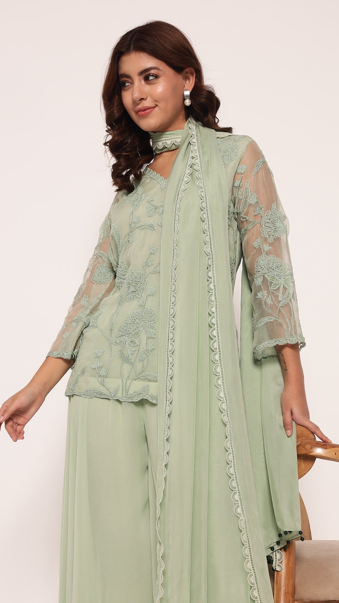 Jade Mint Green Short Suit