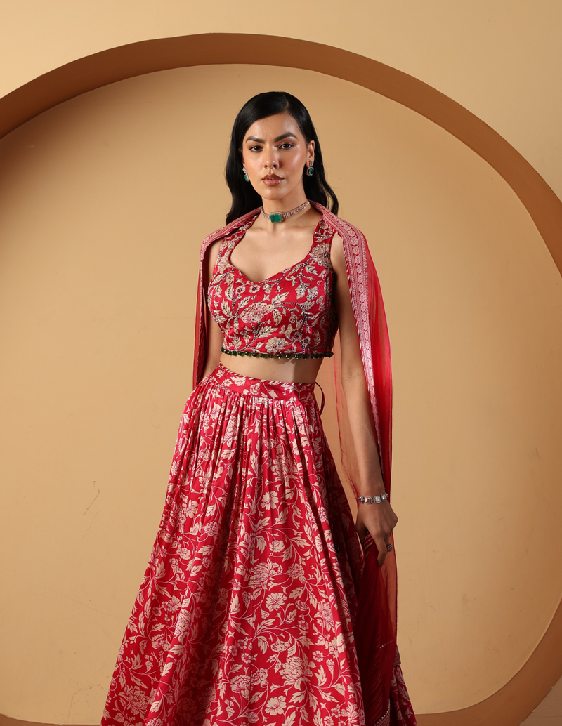 Pheonix Lehenga Set