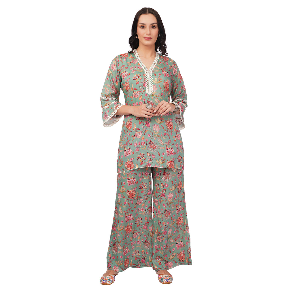 Gul-Mehar Short Suit Set