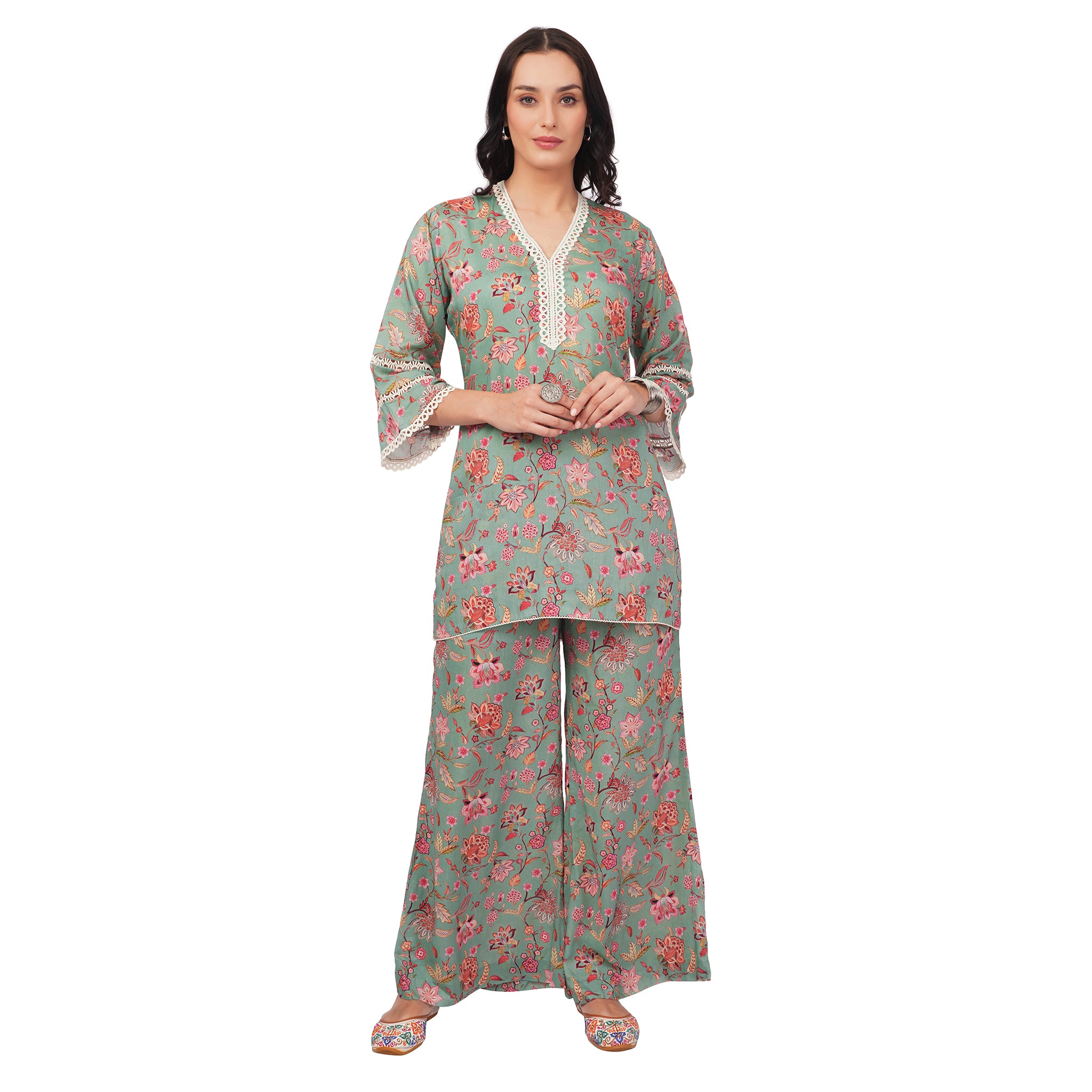 Gul-Mehar Short Suit Set