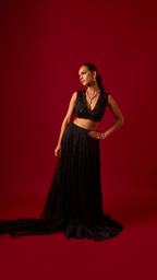 Dark Allure Lehenga Set