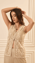 Moonlight Mirage Peplum Set