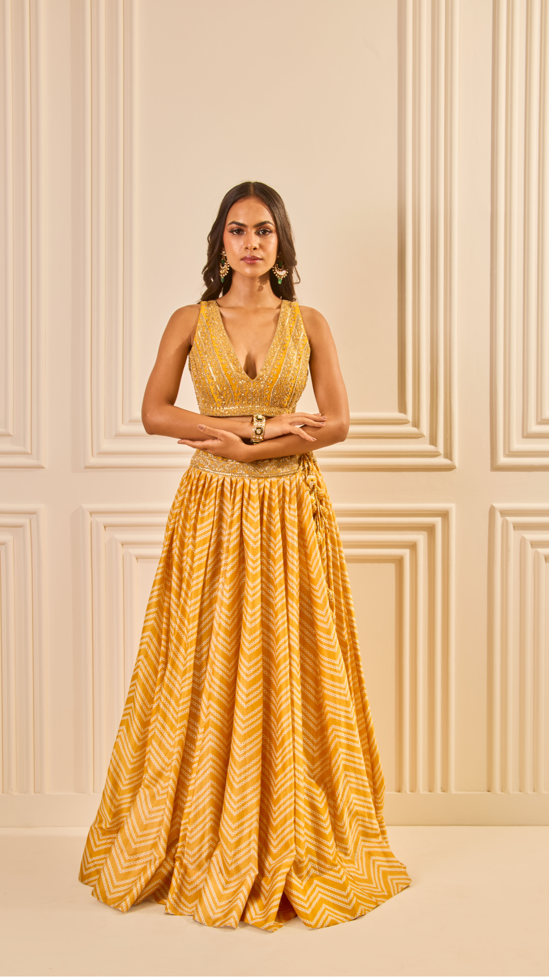 Satrangi Lehenga Set