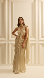 Ivory Dusk Draped Saree